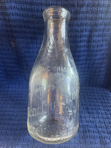 Vintage bottiglia latte - 1,