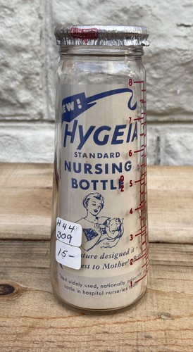 Bottiglia vintage vetro hygeia - bottiglia,