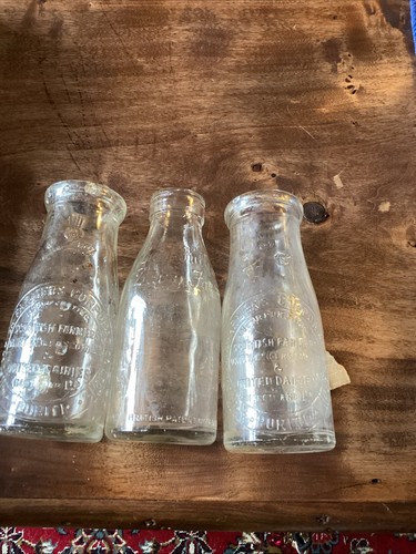 Old scottish glass embossed - 3,